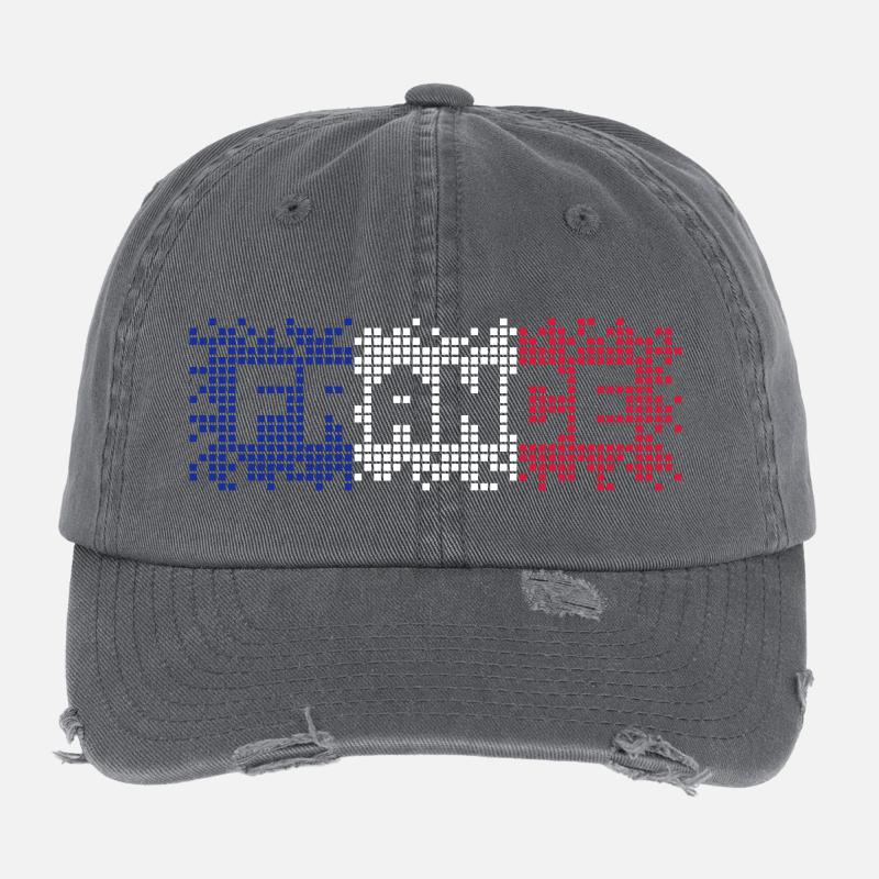 France Flexfit Vintage Destroyed Cap
