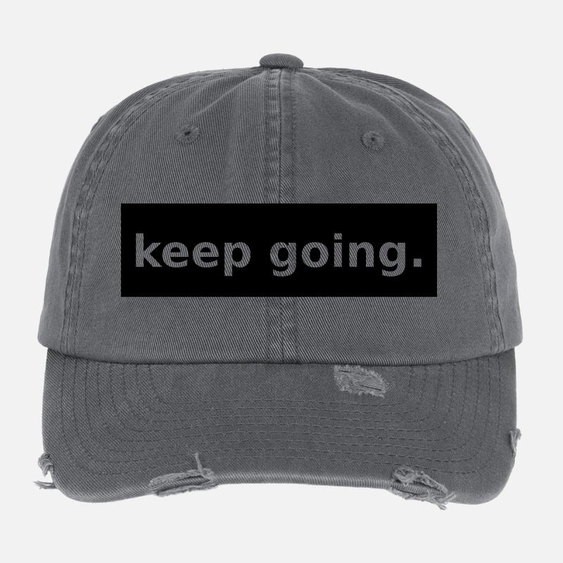 continuez Casquette vintage effet usé Flexfit