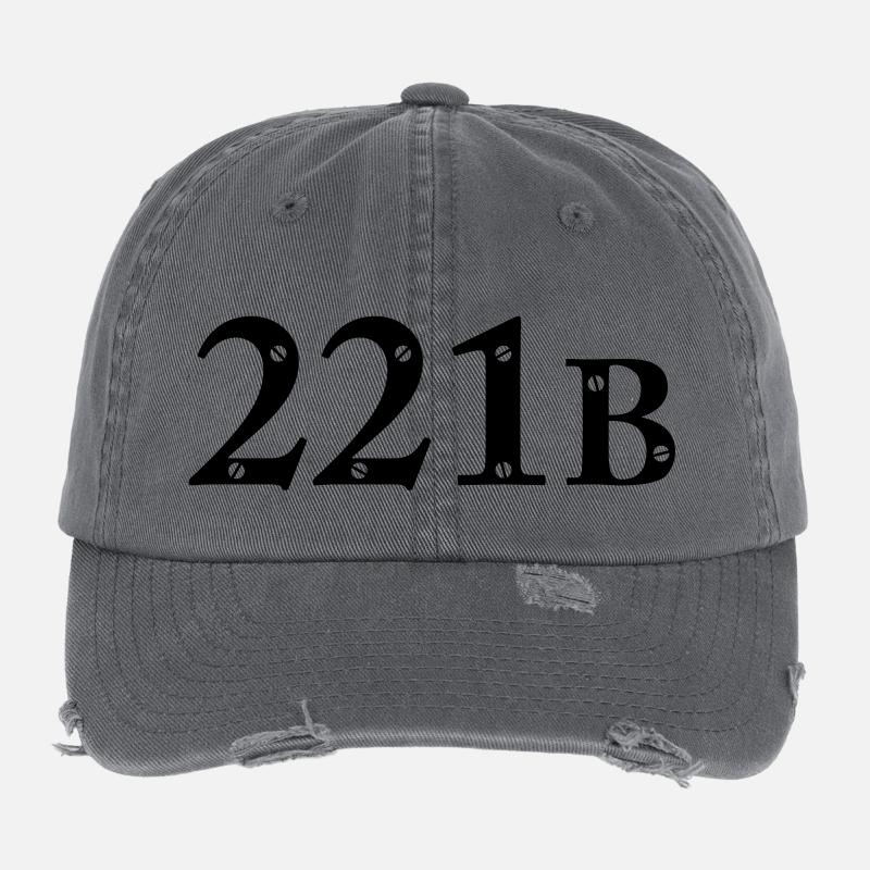 Sherlock Holmes - 221B Flexfit Vintage Destroyed Cap