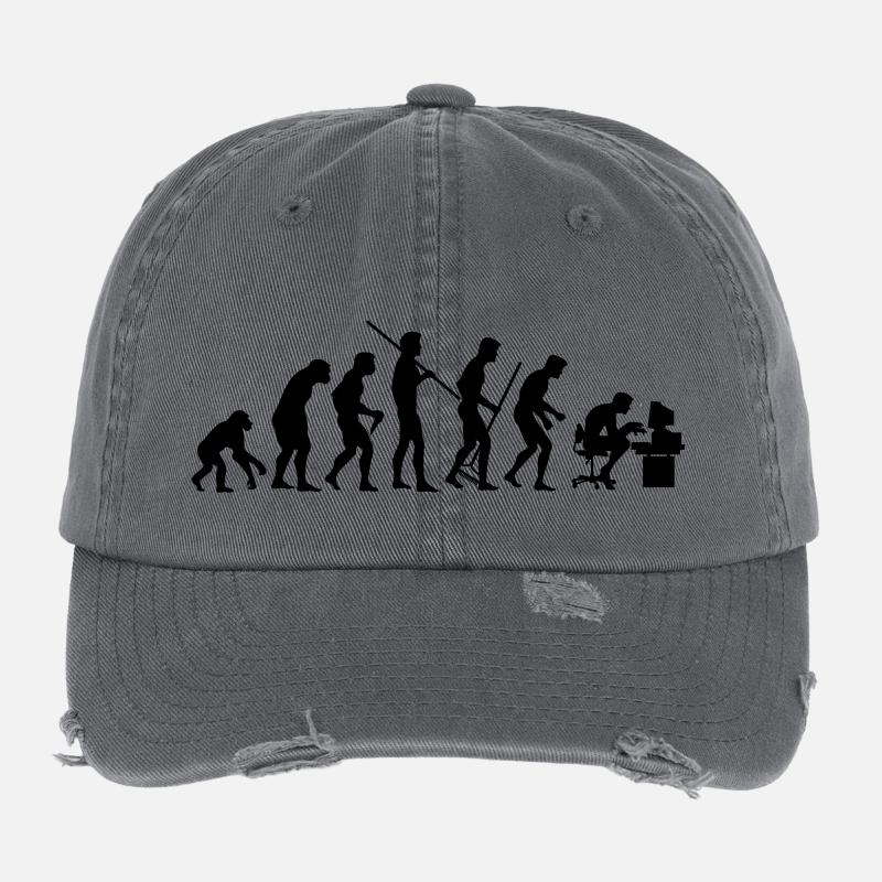 Evolution of Society Flexfit Vintage Destroyed Cap