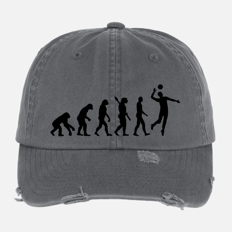 Evolution Volleyball Flexfit Vintage Destroyed Cap