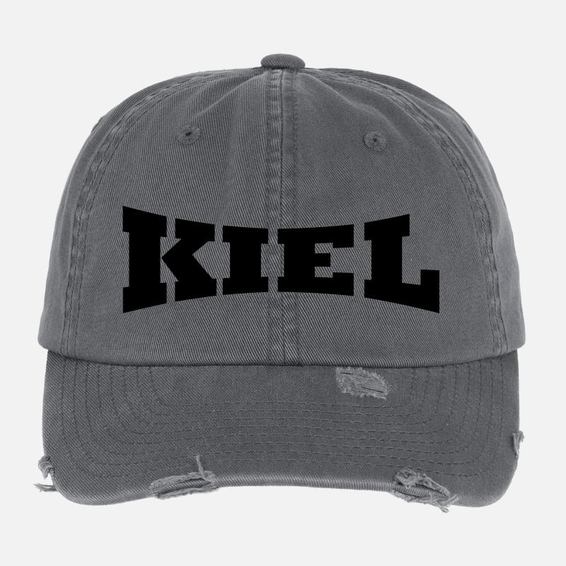 Kiel lettering Flexfit Vintage Destroyed Cap