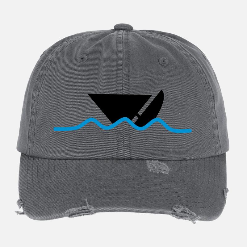 distress_boat Flexfit Vintage Destroyed Cap