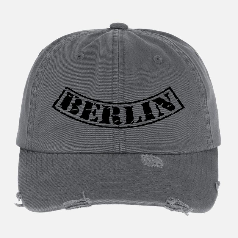 Berlin neck Flexfit Vintage Destroyed Cap