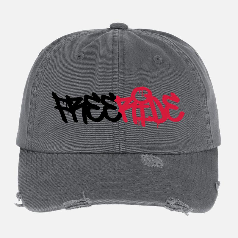 Freeride ! Flexfit Vintage Destroyed Cap