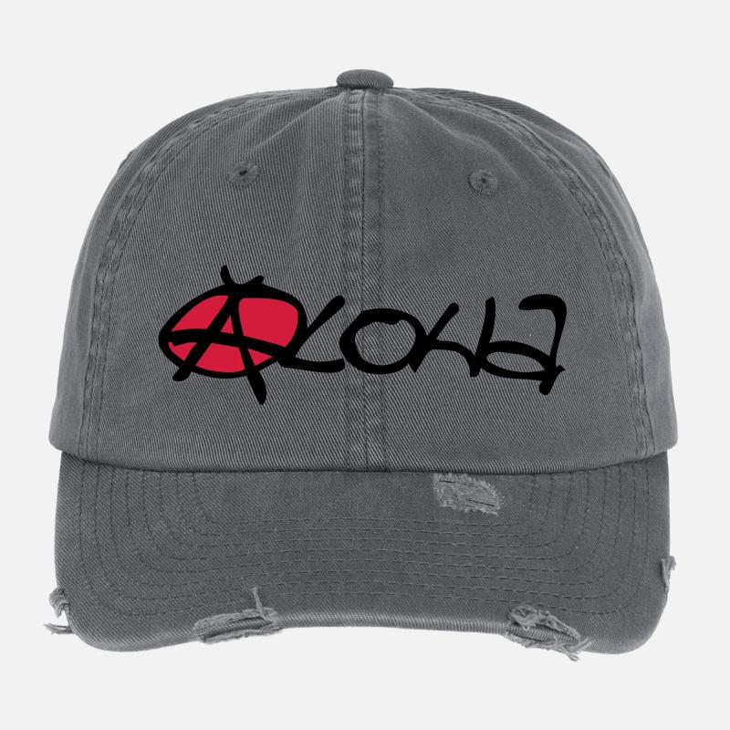 aloha Flexfit Vintage Destroyed Cap