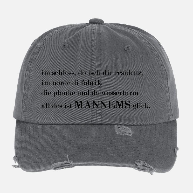 Mannems Glick - Mannheim Flexfit Vintage Destroyed Cap
