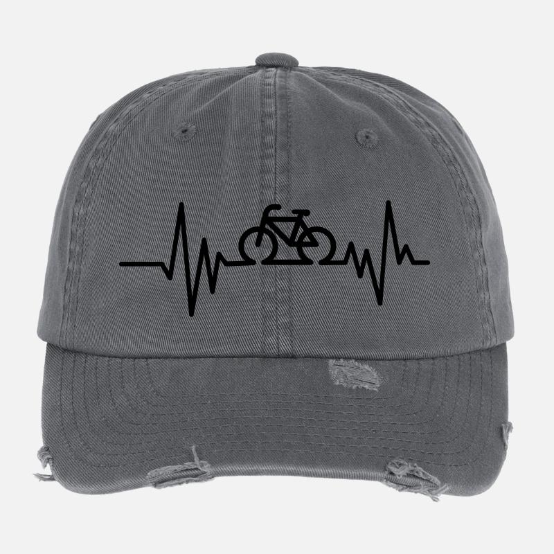 cycling Flexfit Vintage Destroyed Cap