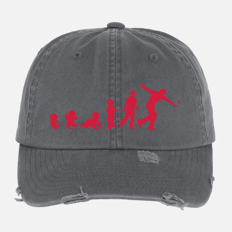 evolution pelote basque 260 Casquette vintage effet usé Flexfit