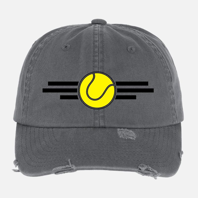 tennis Flexfit Vintage Destroyed Cap
