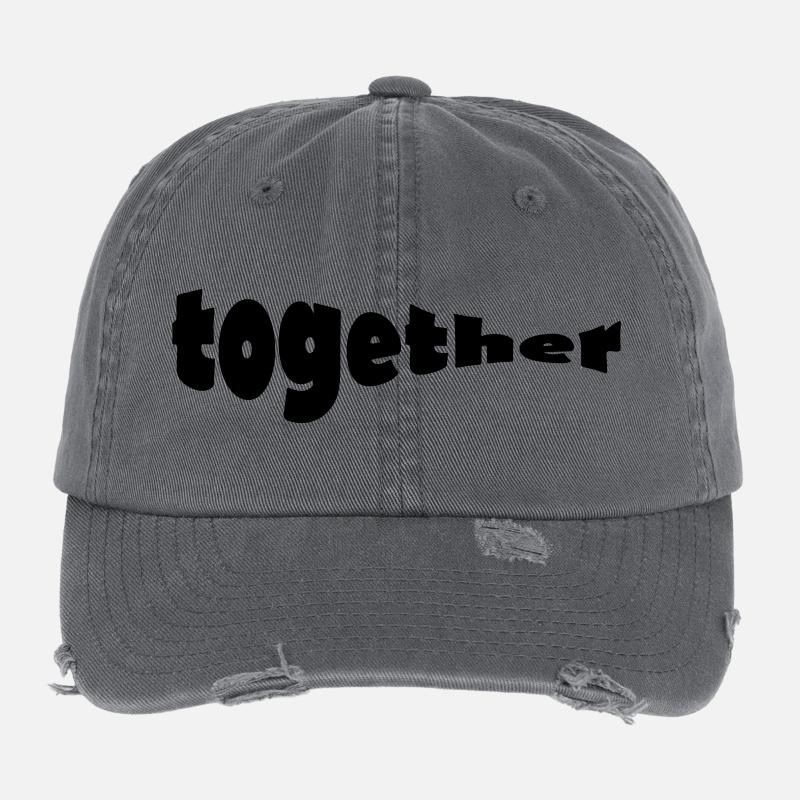 together Flexfit Vintage Destroyed Cap