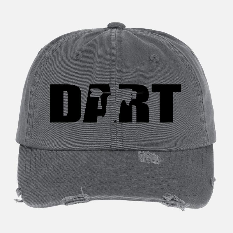 Conception de fléchettes classiques – Précision et style Casquette vintage effet usé Flexfit