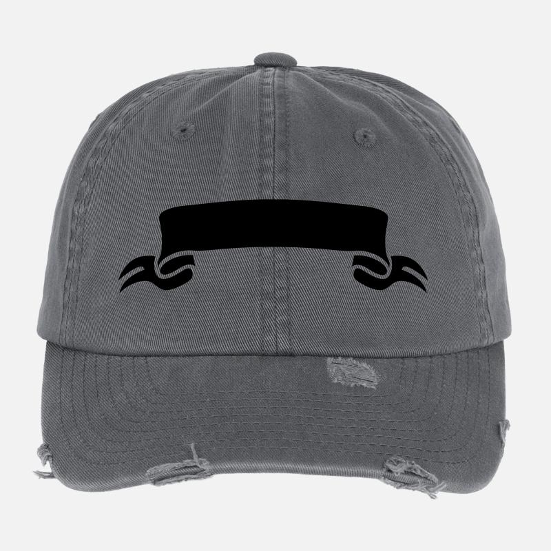 manche Casquette vintage effet usé Flexfit