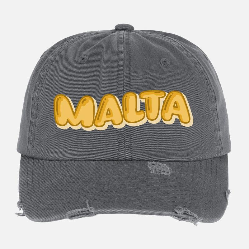 Comic Malta Flexfit Vintage Destroyed Cap