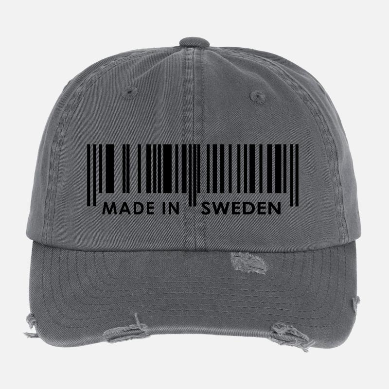 Made in Sweden / Schweden Flexfit Vintage Destroyed Cap
