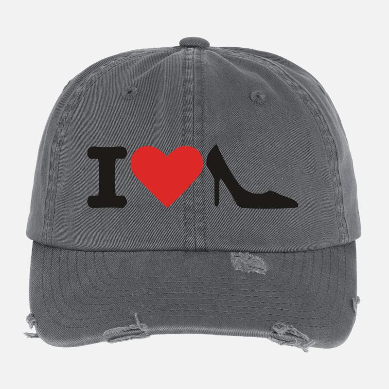 Schuhe Flexfit Vintage Destroyed Cap