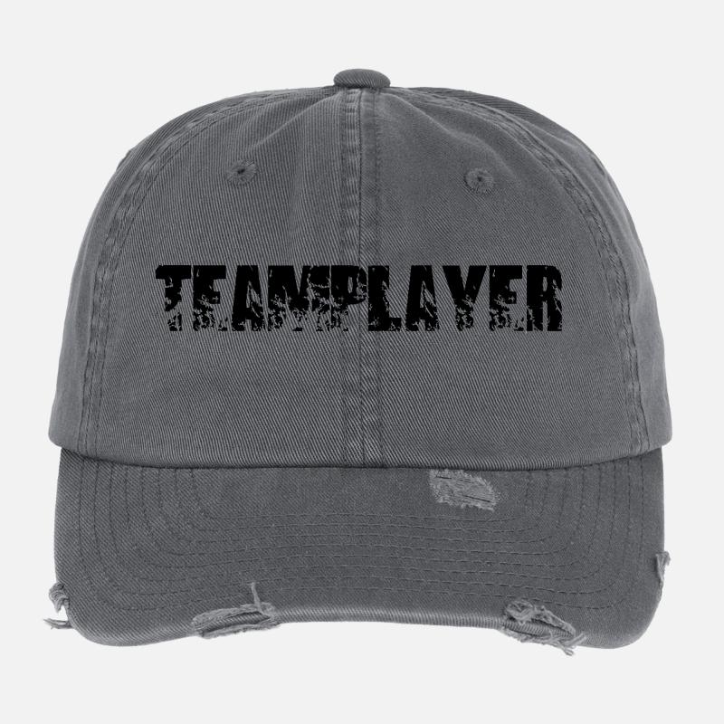 teamplayer Flexfit Vintage Destroyed Cap