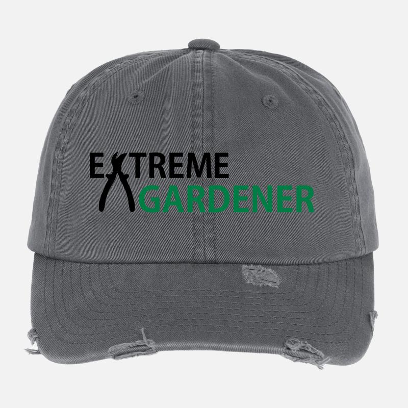 Jardin Casquette vintage effet usé Flexfit