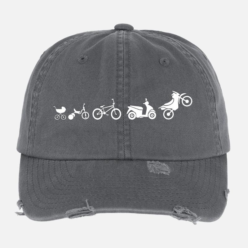 Motorrad Evolution Flexfit Vintage Destroyed Cap