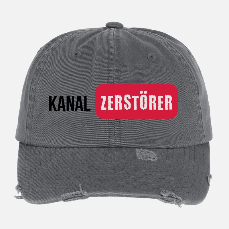 Kanalzerstörer Flexfit Vintage Destroyed Cap