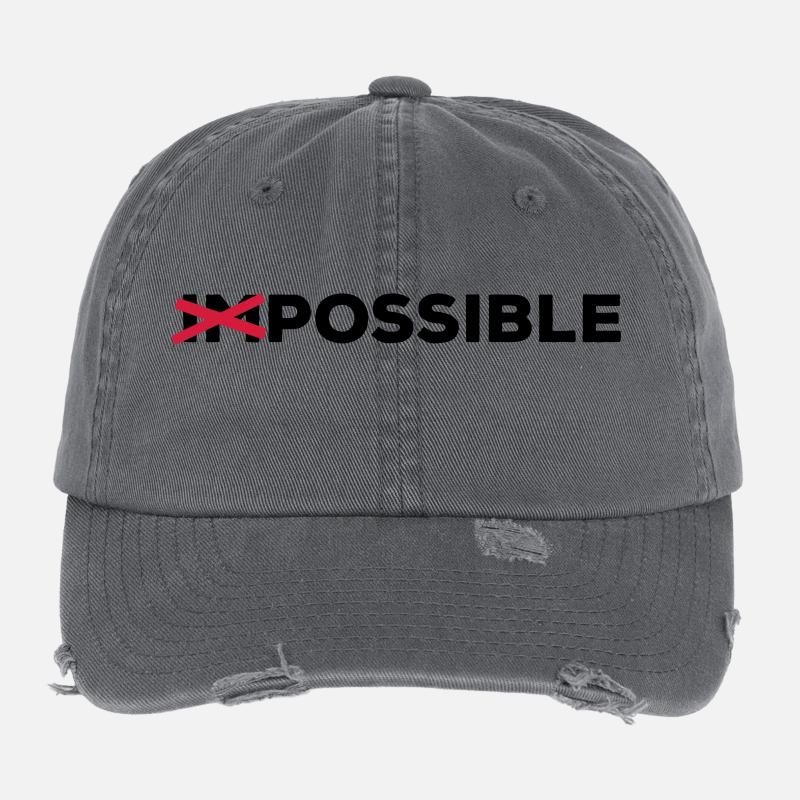 Possible possible feasible solution Flexfit Vintage Destroyed Cap