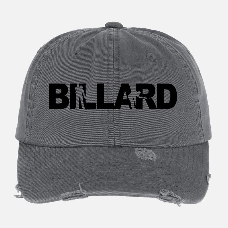 Billard Flexfit Vintage Destroyed Cap