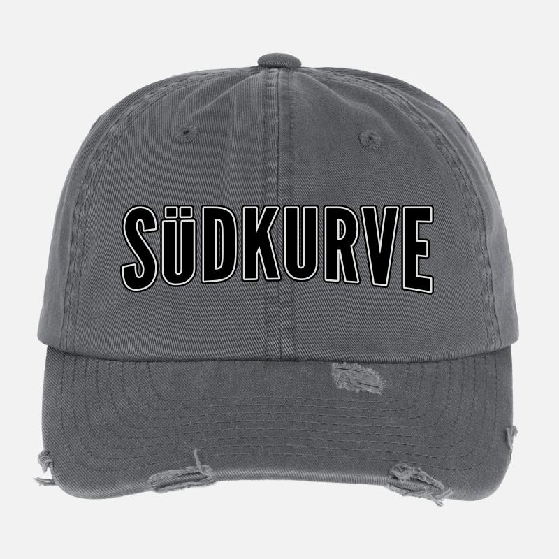 courbe de sued Casquette vintage effet usé Flexfit