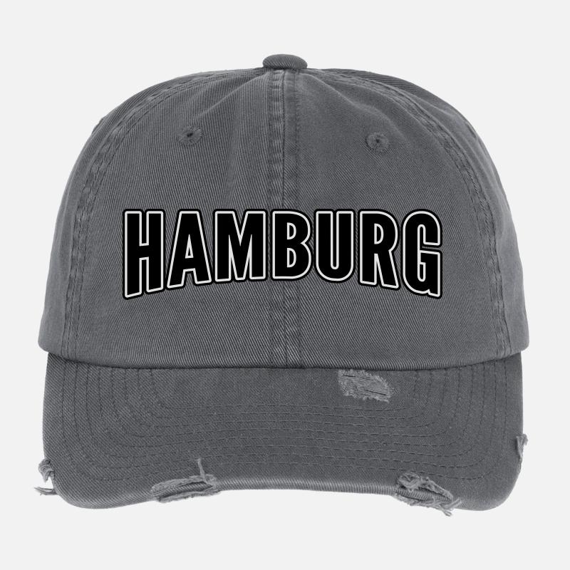 Hamburg Flexfit Vintage Destroyed Cap