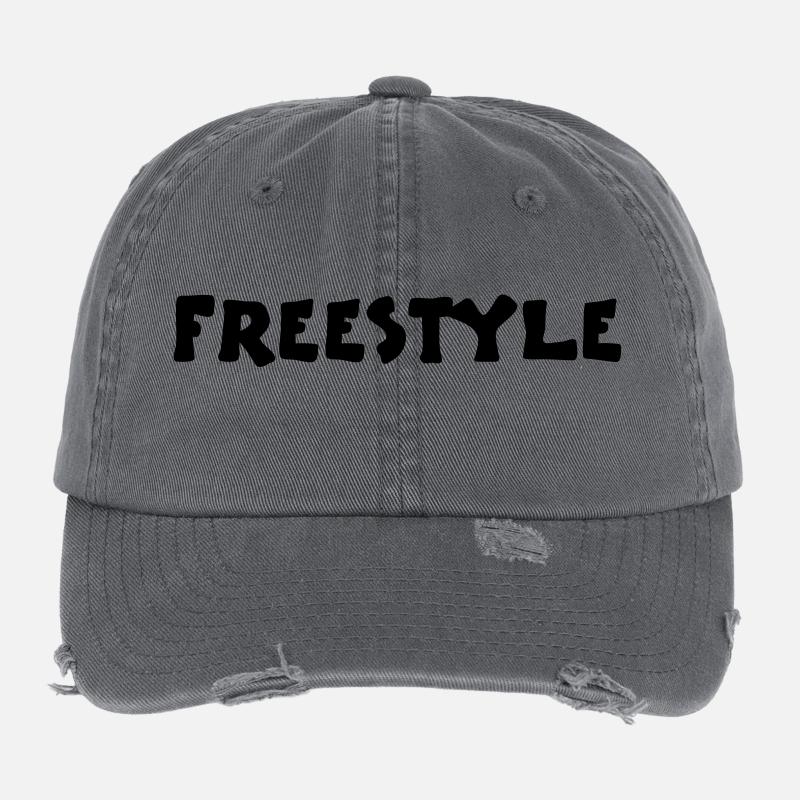 freestyle2_vec_1fr Casquette vintage effet usé Flexfit
