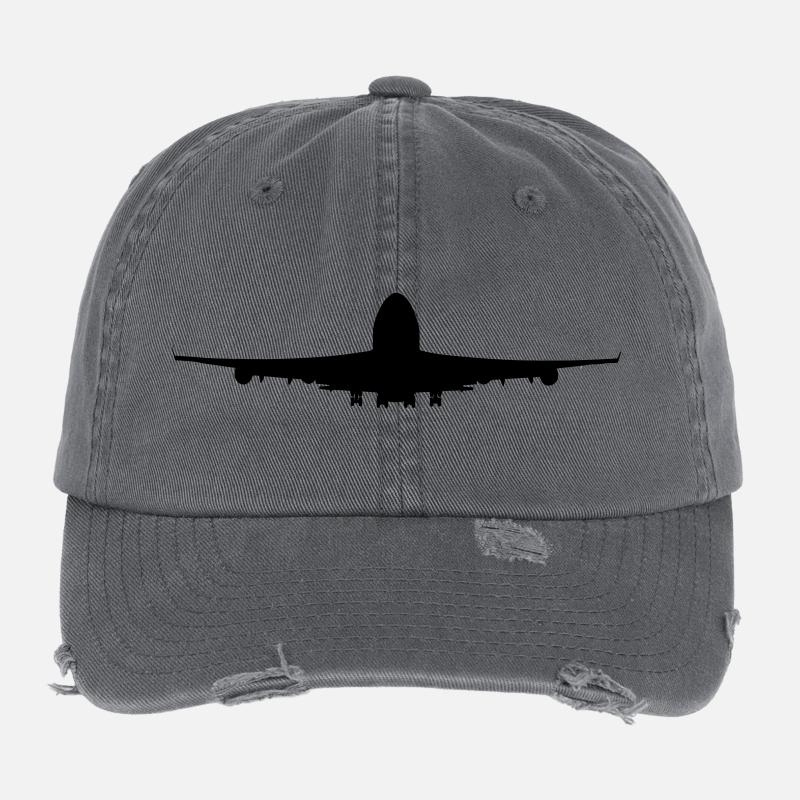 Flugzeug Flexfit Vintage Destroyed Cap