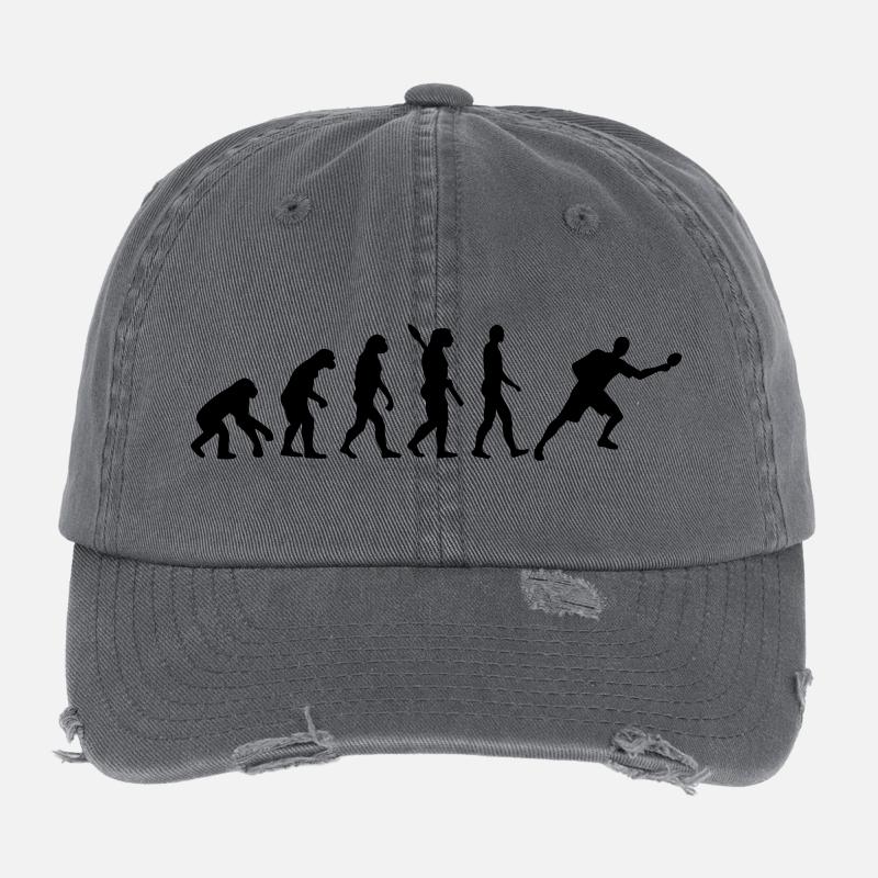 Évolution Ping-pong Casquette vintage effet usé Flexfit