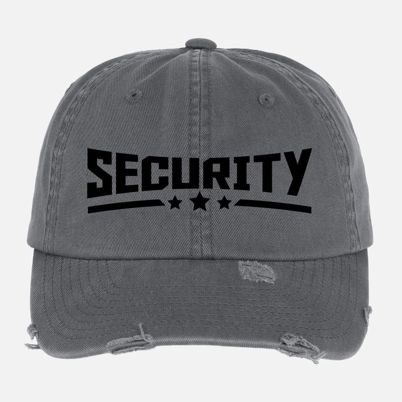 security_design_star_r1 Flexfit Vintage Destroyed Cap