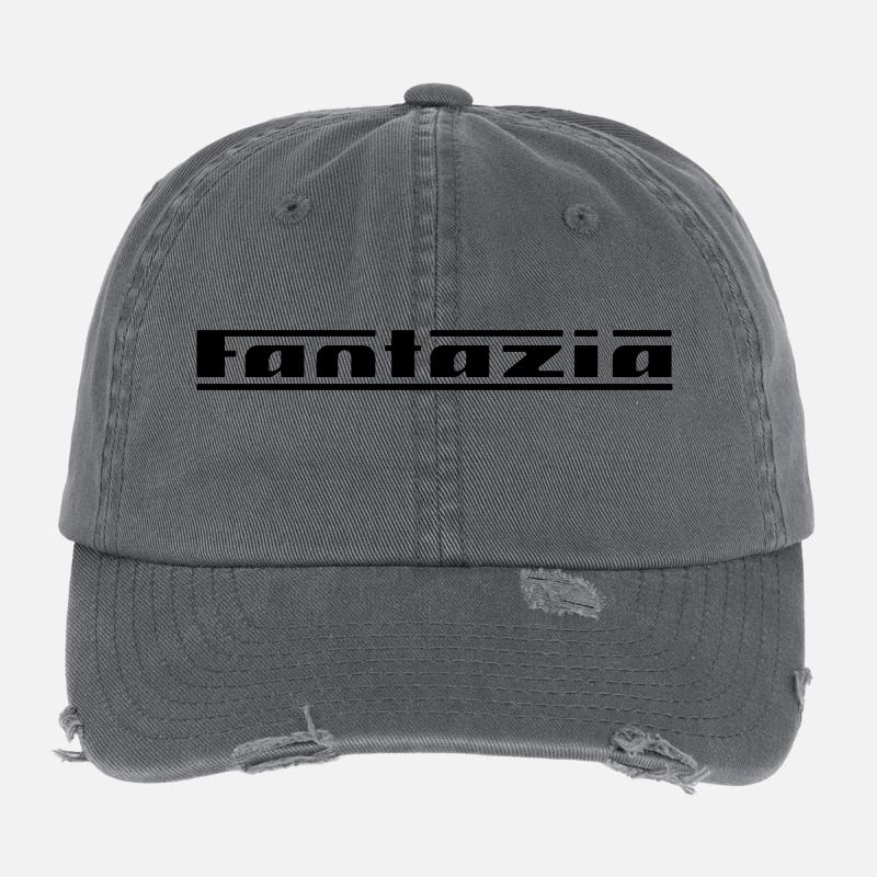 Fantazia Logo Flexfit Vintage Destroyed Cap