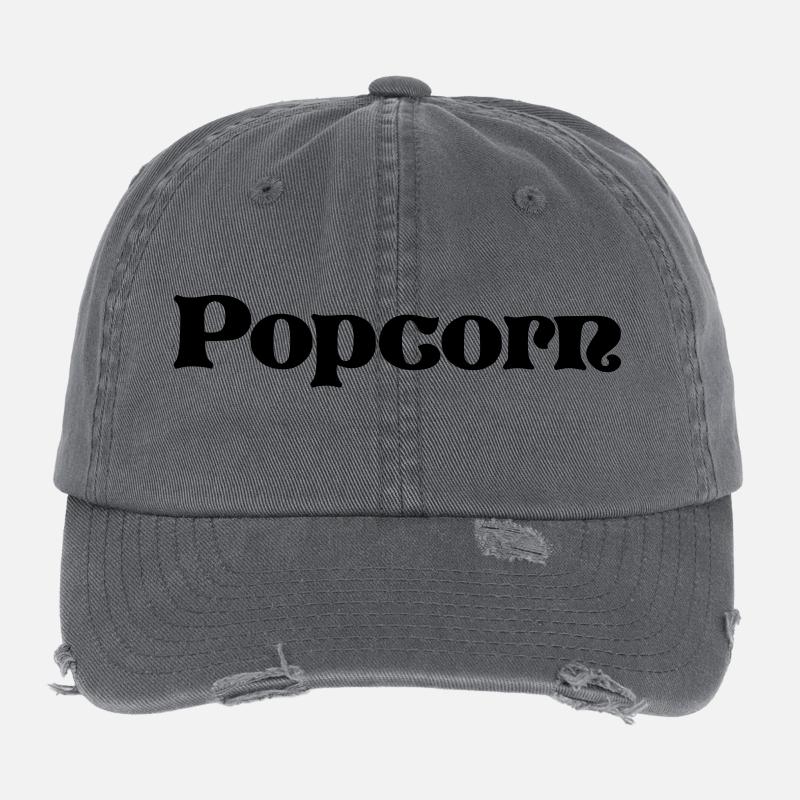Pop-corn Casquette vintage effet usé Flexfit