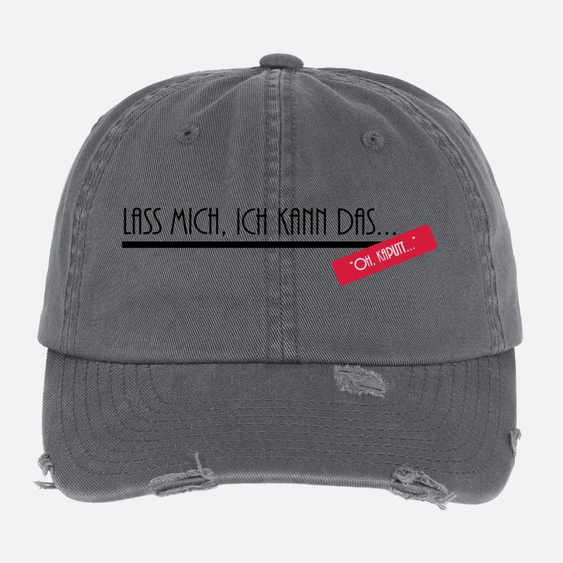 lass mich Flexfit Vintage Destroyed Cap