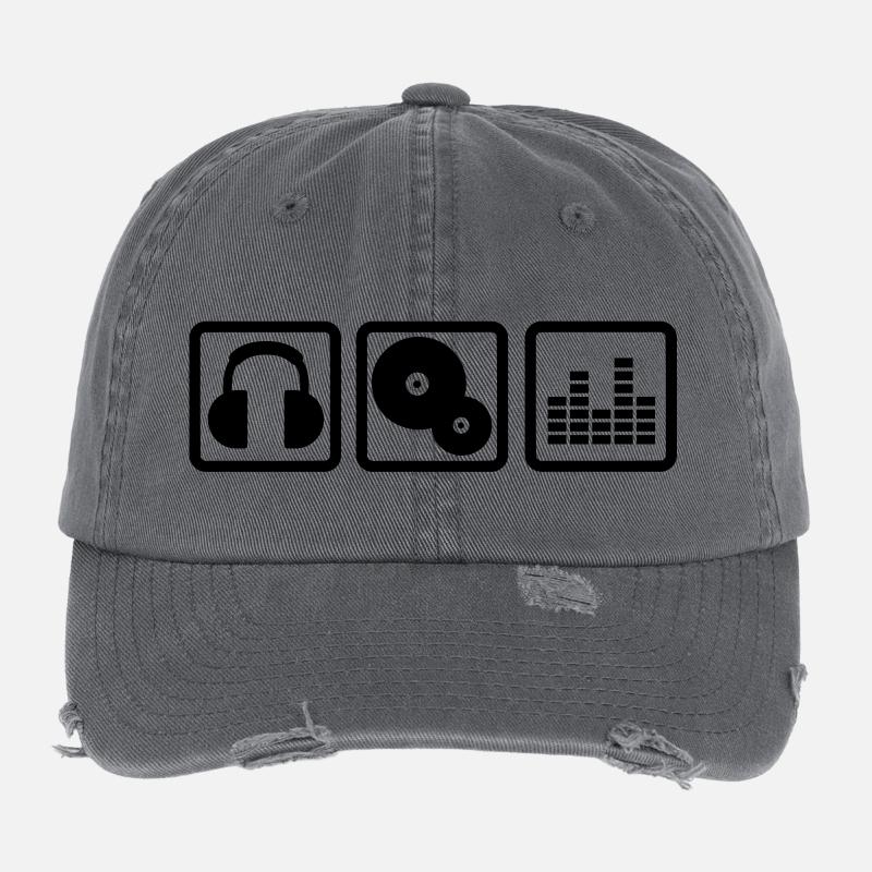 DJ Flexfit Vintage Destroyed Cap