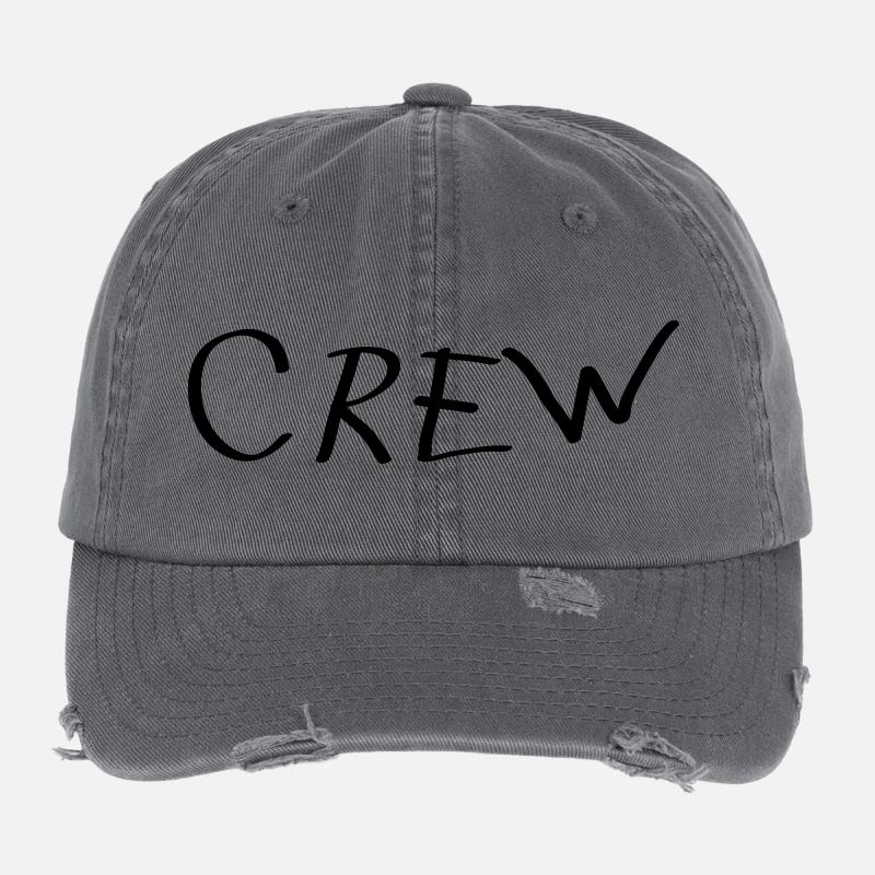 Crew Casquette vintage effet usé Flexfit