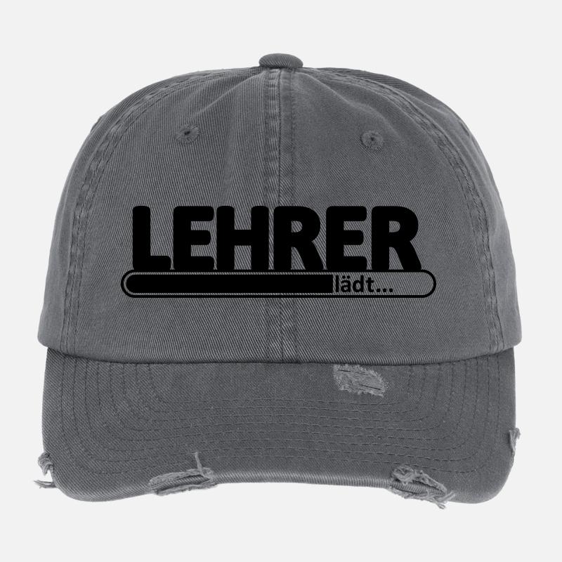 Lehrer // Lehrerin // Referendar // Referendariat Flexfit Vintage Destroyed Cap