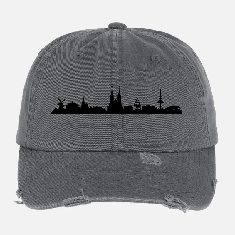 Skyline Bremen Flexfit Vintage Destroyed Cap