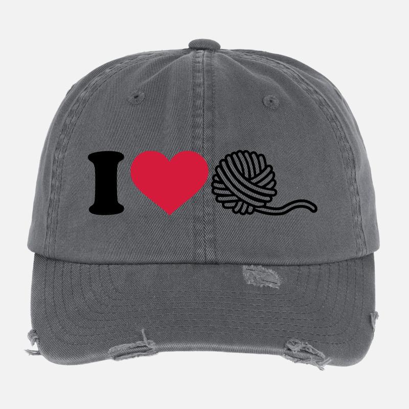 Stricken Flexfit Vintage Destroyed Cap