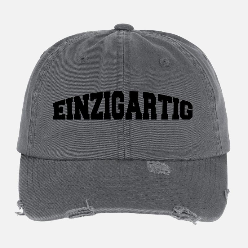 einzigartig Flexfit Vintage Destroyed Cap