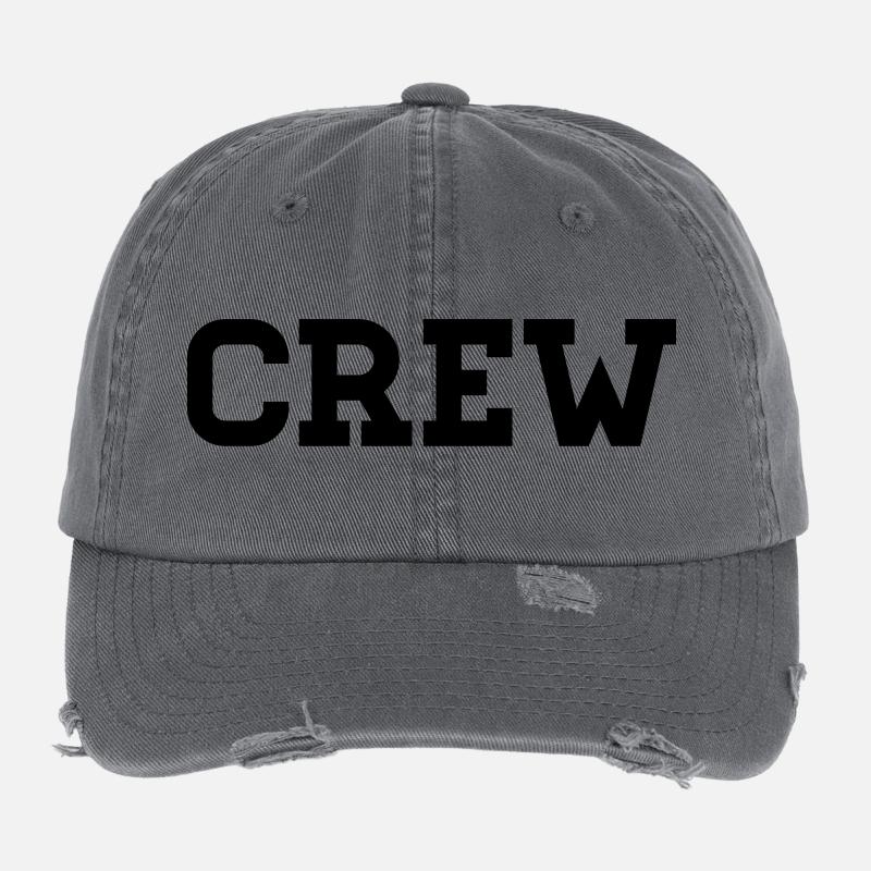 CREW Flexfit Vintage Destroyed Cap