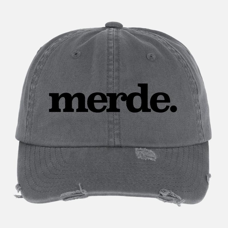 merde Flexfit Vintage Destroyed Cap