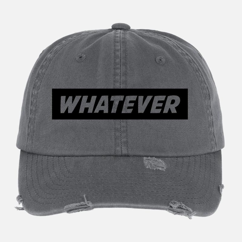whatever_01 Flexfit Vintage Destroyed Cap