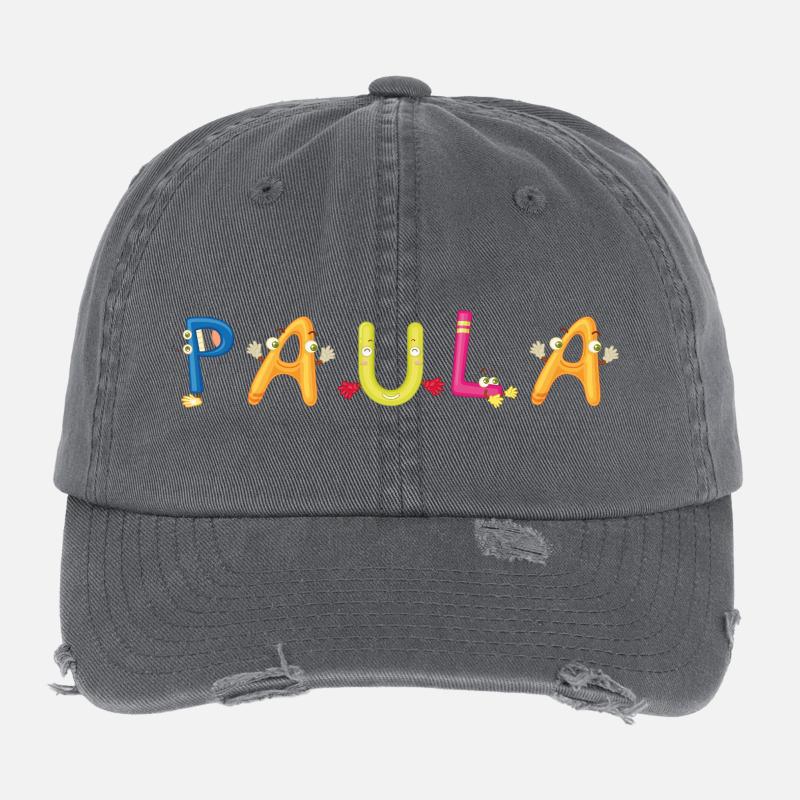 Paula Flexfit Vintage Destroyed Cap