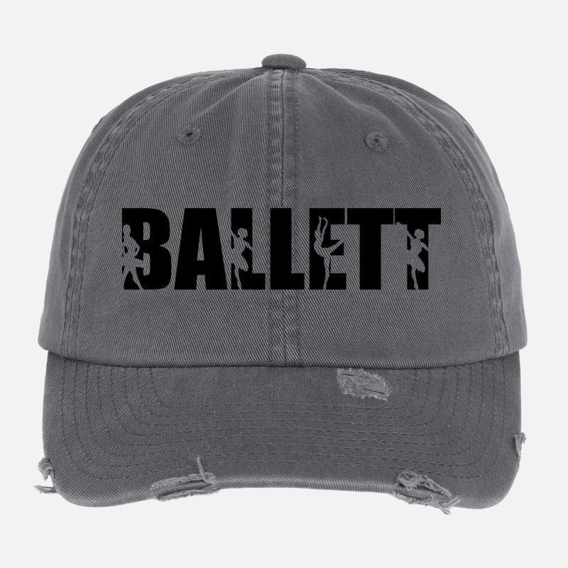 (ballett) Flexfit Vintage Destroyed Cap