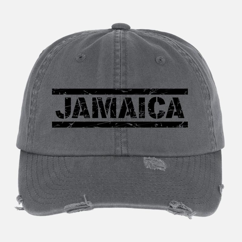Jamaica Flexfit Vintage Destroyed Cap