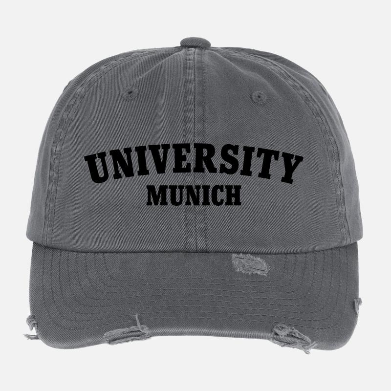 University of Munich Flexfit Vintage Destroyed Cap