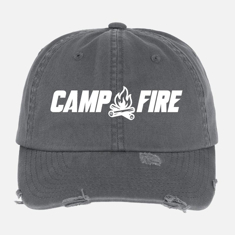 Campfire Flexfit Vintage Destroyed Cap