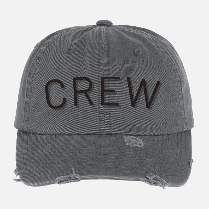crew Flexfit Vintage Destroyed Cap